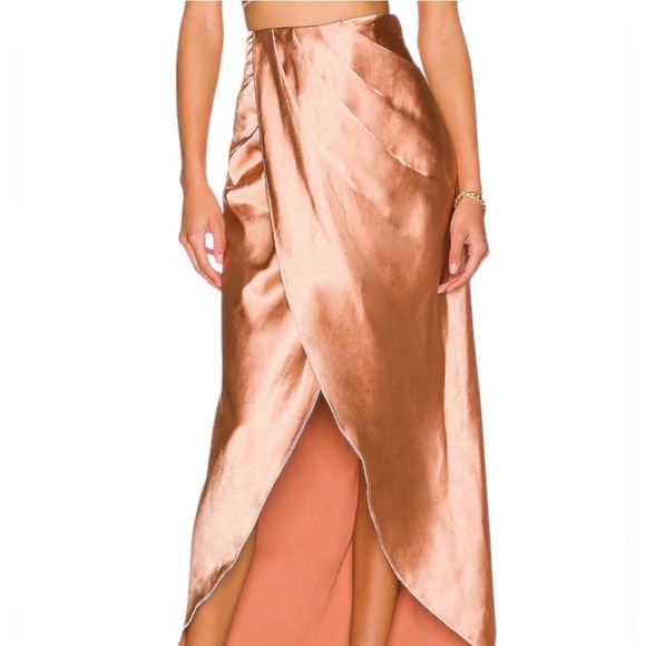 Revolve- Line & Dot: Lisa Midi Skirt and Top Set size Large NWT. - Picture 3 of 6